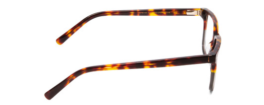 Side View of Ernest Hemingway 4868 Unisex Cateye Eyeglasses in Tortoise/Grey Fade/Silver 52mm