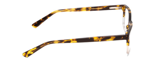 Side View of Ernest Hemingway 4869 Unisex Cateye Eyeglasses Tortoise/Crystal Fade/Silver 53mm