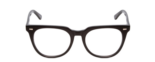 Front View of Ernest Hemingway H4900 Unisex Cateye Eyeglasses Gloss Black/Silver Accents 52 mm