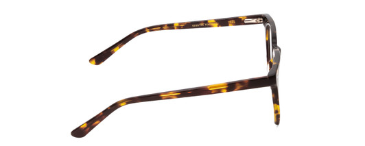 Side View of Ernest Hemingway H4900 Unisex Cateye Eyeglasses Brown Amber Tortoise/Silver 52mm