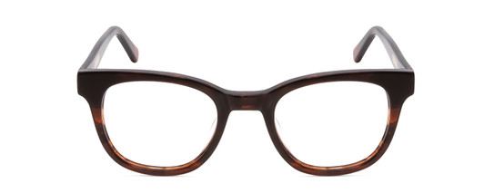 Front View of Ernest Hemingway H4901 Ladies Cateye Eyeglasses Shiny Auburn Brown Tortoise 51mm