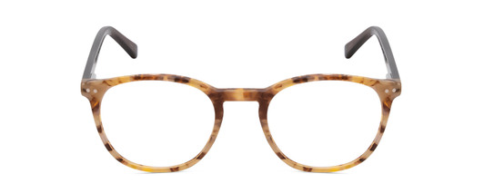 Front View of Ernest Hemingway H4903 Designer Single Vision Prescription Rx Eyeglasses in Demi-Tortoise Havana Brown Ladies Cateye Full Rim Acetate 49 mm