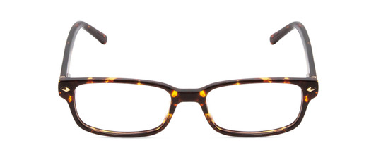 Front View of Ernest Hemingway H4910 Unisex Eyeglasses in Gloss Amber Brown Tortoise/Gold 51mm