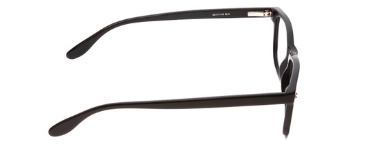 Side View of Ernest Hemingway 4617 Unisex Cateye Designer Reading Glasses in Shiny Black 56mm