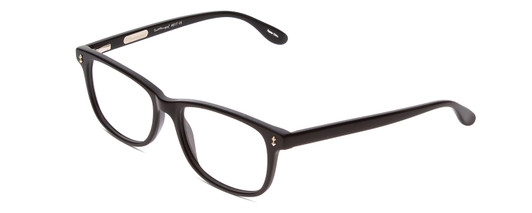 Profile View of Ernest Hemingway H4617 Designer Single Vision Prescription Rx Eyeglasses in Shiny Black Unisex Cateye Full Rim Acetate 56 mm
