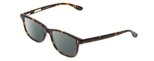 Profile View of Ernest Hemingway H4617 Designer Polarized Sunglasses with Custom Cut Smoke Grey Lenses in Tortoise Havana Brown Gold Unisex Cateye Full Rim Acetate 56 mm