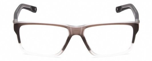 Front View of Costa Del Mar 8014-03 Unisex Rectangle Reading Glasses Grey & Clear Crystal 57mm