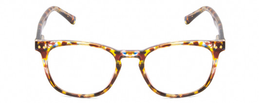 Front View of Prive Revaux Show Off Single Womens Reading Glasses Tortoise Havana Crystal 48mm