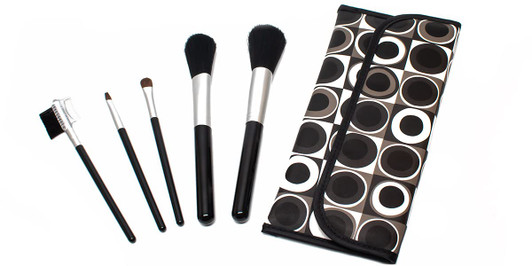 Speert 4151 Premium Natrual Hair Makeup Brush Set with Designer Travel Pouch