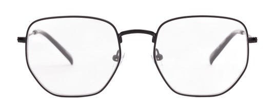 Front View of SITO SHADES ETERNAL Unisex Square Designer Sunglasses Matte Black/Iron Gray 52mm