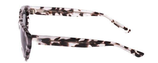 Side View of SITO SHADES SEDUCTION Cat Eye Sunglasses Snow White Brown Tortoise Havana/i 57mm