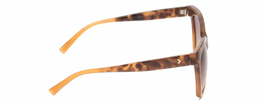 Side View of Kendall+Kylie KK5120CE MARA Womens Cat Eye Sunglasses Tortoise Havana/Brown 55mm