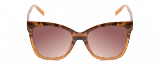 Front View of Kendall+Kylie KK5120CE MARA Womens Cat Eye Sunglasses Tortoise Havana/Brown 55mm