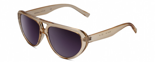 Profile View of Kendall+Kylie KK5135CE JAE Women Sunglasses Golden Wheat Beige Crystal/Grey 56mm