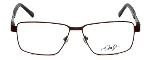 Front View of Dale Earnhardt Jr. DJ6816 Unisex Designer Reading Glasses in Brown Tortoise 60mm