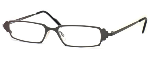 Harry Lary's French Optical Eyewear Ferrary in Gunmetal (329) :: Custom Left & Right Lens