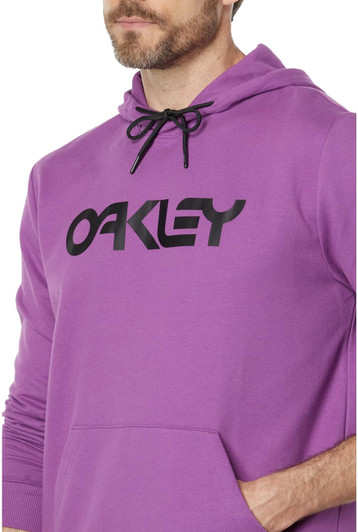 Lifestyle image 2 of Oakley B1B Pullover Hoodie 2.0, in Ultra Purple Medium Med M Cotton French Terry