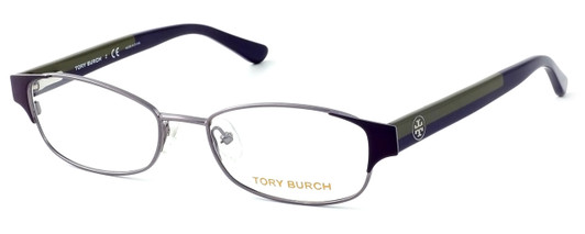 Tory Burch Designer Eyeglasses TY1037-3004 in Purple 52mm :: Progressive