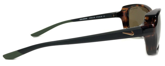 Side View of NIKE Breeze-CT8031-220 Women's Sunglasses Brown Tortoise Havana Black/Amber 57mm
