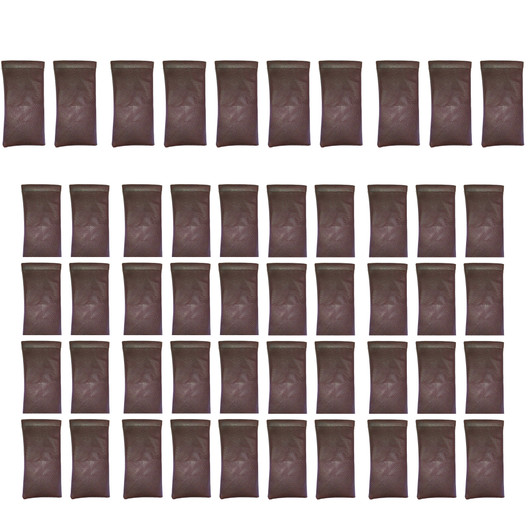 Image 5 of Wholesale Bulk Lot of Calabria Soft Squeeze Spring Top Eyeglasses Case Brown Snakeskin PU Leather Men Women Pouch Closure Sunglass