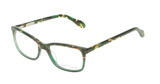 Profile View of Ernest Hemingway H4694 Unisex Eyeglasses in Tortoise/Emerald Green 53 mm RX SV