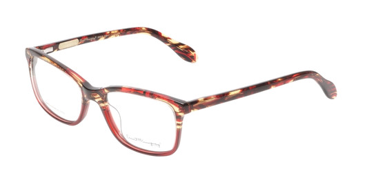 Profile View Ernest Hemingway H4694 Unisex Eyeglasses in Tortoise/Burgundy Red 53mm Bi-Focal