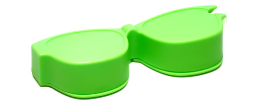 Calabria Kool Klean Eyeglasses Lens Cleaner Kit Green 15 ml Cleaning Spray, White Microfiber Cleaning Cloth Eyewear Cleaning