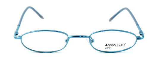 Calabria Kids Fit MetalFlex Designer Eyeglasses TT in Blue :: Custom Left & Right Lens