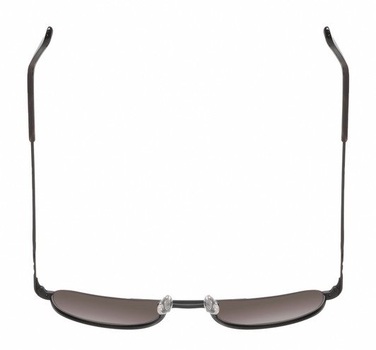 Top View of American Optical Checkmate Unisex Pilot Sunglasses Black Tortoise/G15 Green 56mm