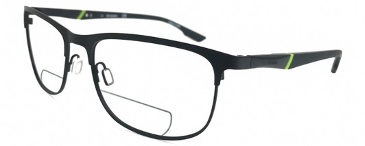 Columbia C117S Mens Designer Prescription Glasses in Black Green 59mm Rx-BIFOCAL