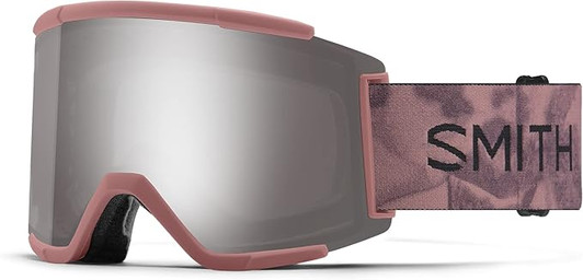 Primary image of Smith Optics Squad XL Unisex Snow Winter Goggle - Chalk Rose Bleached, ChromaPop Sun Platinum Mirror