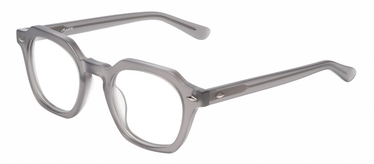 Reptile Liaochelys Unisex Prescription Glasses Grey Crystal 48 mm Rx-Progressive