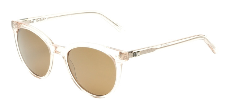 OTIS Jazmine Women's Cat Eye Sunglasses in Eco Coral/Brown Polarized Glass 53 mm