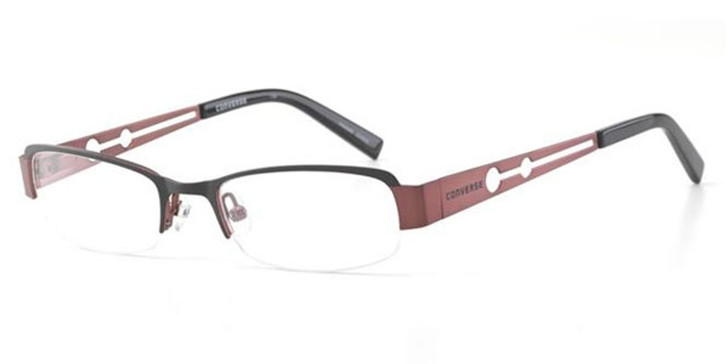 Converse Semi-Rimless Designer Reading Glass Collection Im Telling in Black 47mm