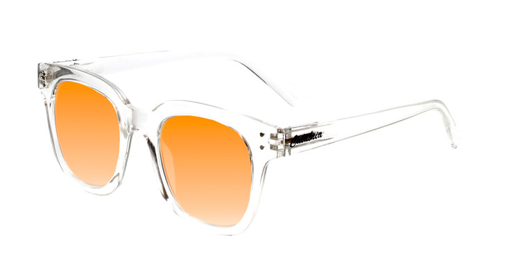 Medspex R785 Crystal Clear Light Orange Color Therapy Reading Glasses