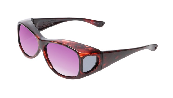 Medspex Fl010 Tortoise Havana Passion Purple Color Therapy Reading Glasses