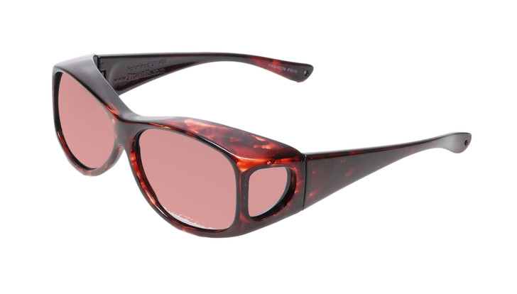 Medspex Fl010 Tortoise Havana FL-41 Rose Color Therapy Reading Glasses