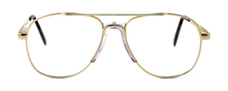 Fashion Optical Designer Eyeglasses Michael in Gold 48mm :: Custom Left & Right Lens