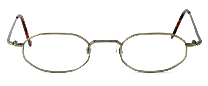 Regency International Designer Eyeglasses SL510 in Antique in Gold 46mm :: Custom Left & Right Lens
