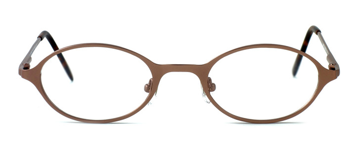 Regency International Designer Eyeglasses Mill 001 in Matte Brown 46mm :: Custom Left & Right Lens