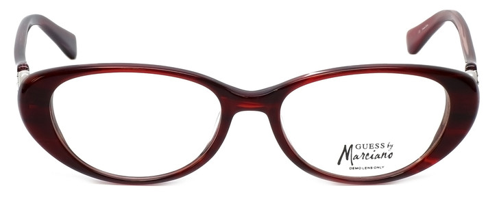Guess by Marciano Designer Eyeglasses GM185-BU in Burgundy :: Custom Left & Right Lens