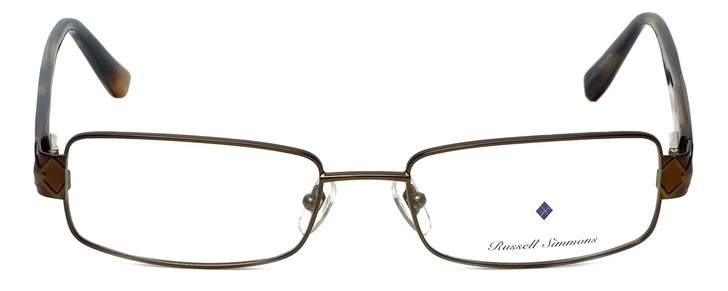 Argyleculture Designer Eyeglasses Ellington in Sage-Brown 57mm :: Custom Left & Right Lens