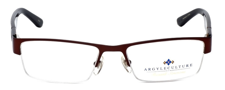 Argyleculture Designer Eyeglasses Parker in Brown :: Custom Left & Right Lens