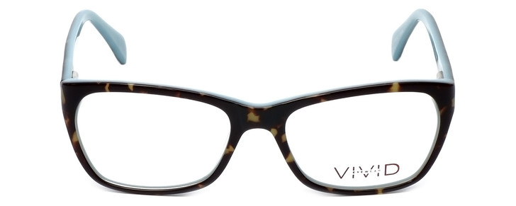 Calabria Splash Designer Eyeglasses SP60 in Demi-Blue :: Custom Left & Right Lens