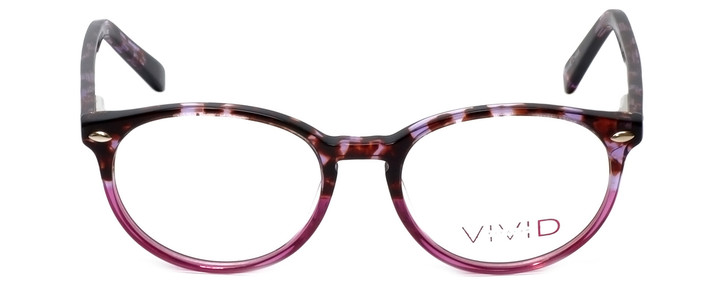 Calabria Viv Designer Eyeglasses 822 in Demi-Lilac :: Custom Left & Right Lens