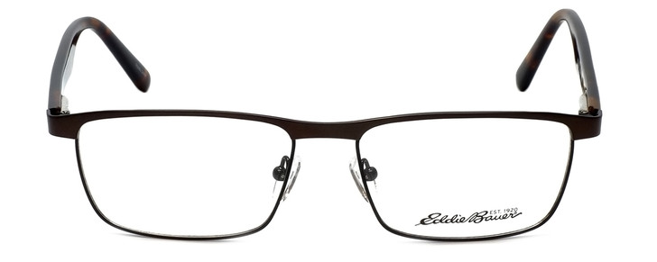 Eddie Bauer Designer Eyeglasses EB8384-Brown in Brown 56mm :: Custom Left & Right Lens