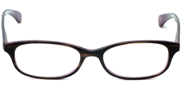 Paul Smith Designer Eyeglasses Paice PM8036-2962 in Black Horn Purple 51mm :: Custom Left & Right Lens