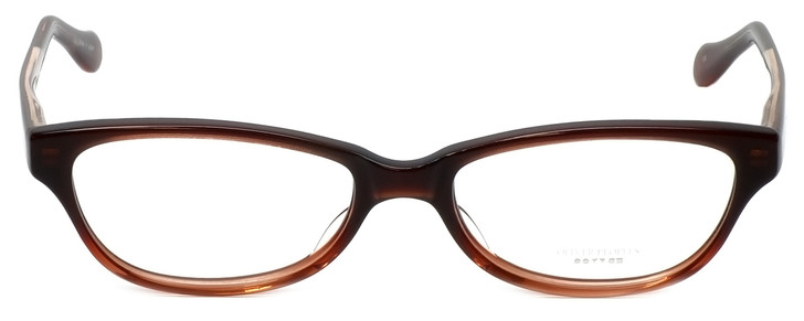 Oliver Peoples Designer Eyeglasses Devereaux GARGR in Mahogany 50mm :: Custom Left & Right Lens