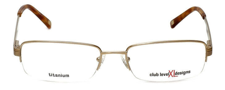 Silver Dollar Designer Eyeglasses CLD-944 in Yellow Gold 59mm :: Custom Left & Right Lens