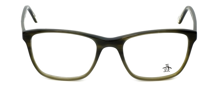 Original Penguin Designer Eyeglasses The Anderson in Olive 52mm :: Custom Left & Right Lens